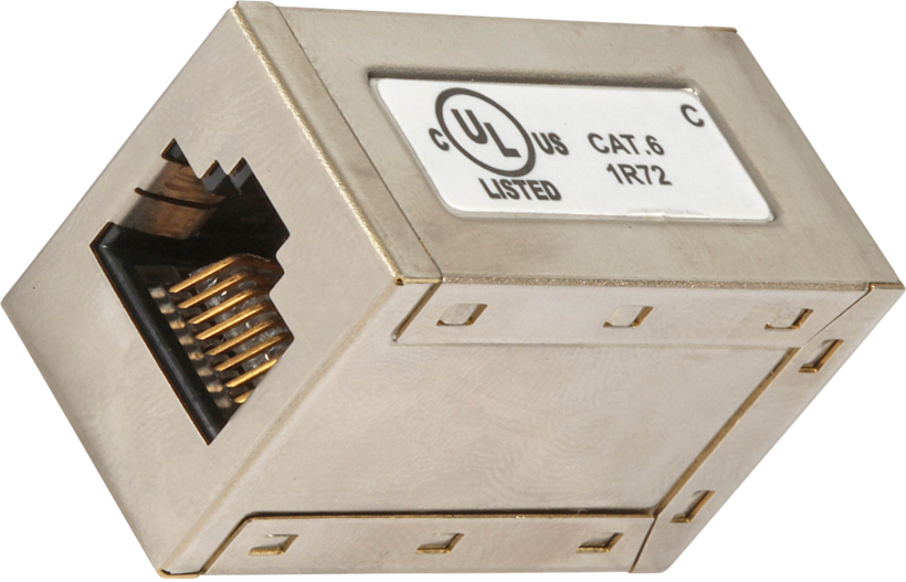 Cat6 RJ45 Kupplung Bu-Bu geschirmt