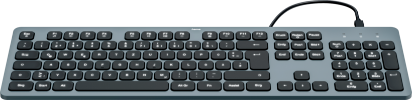 Hama CK-400 Keyboard Grey/Black