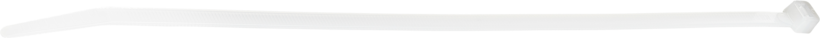 Cable Ties 250x4mm(LxW) White 1000x
