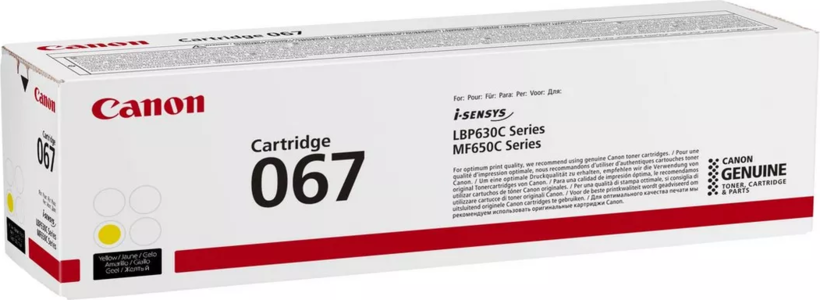 Canon 067 Toner Yellow