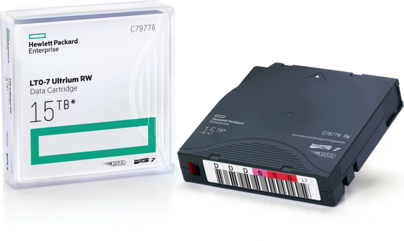 HPE LTO-7 Ultrium Tape + Label