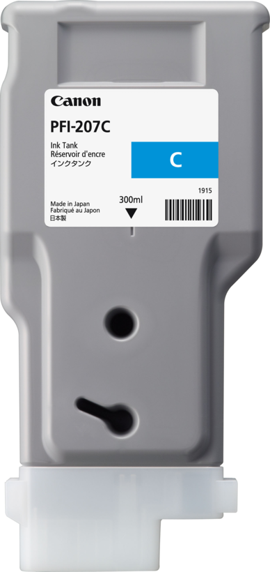 Canon PFI-207C Ink, Cyan