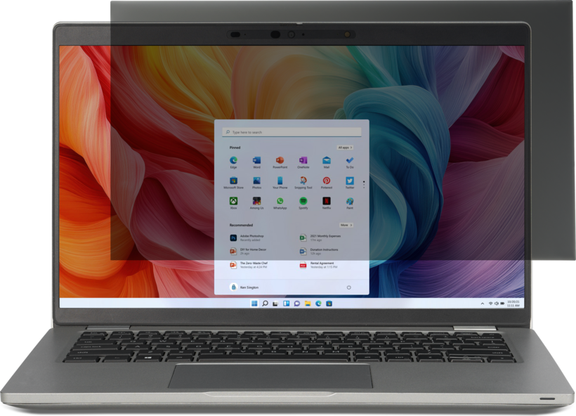 Filtro privacy Kensington High Clar. 14"