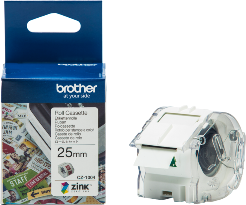 Brother 25mmx5m Continuous Label Roll