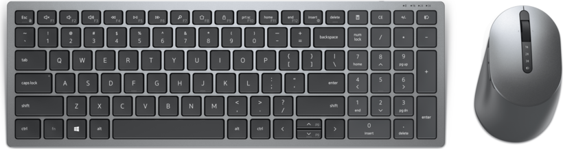 Dell Pro+ KM7120W Keyboard & Mouse Grey