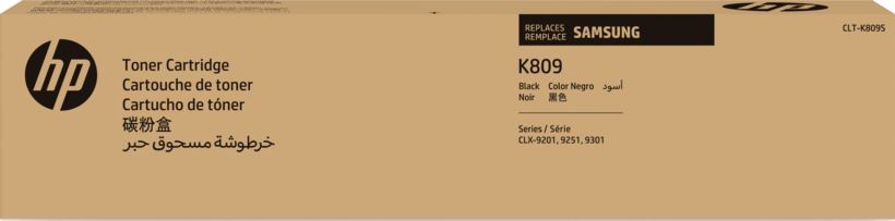 Toner HP CLT-K809S/ELS, noir