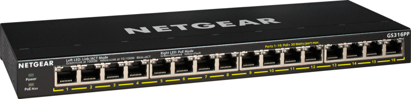 Switch Gigabit NETGEAR GS316PP PoE