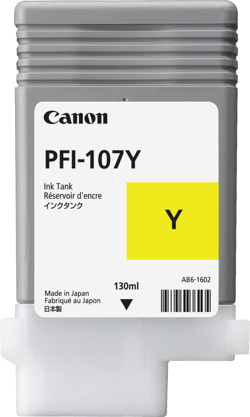 Canon PFI-107 Tinte gelb
