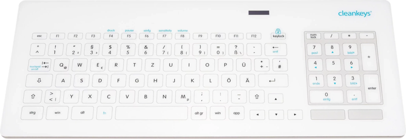 GETT Cleankeys CK6 Glastastatur