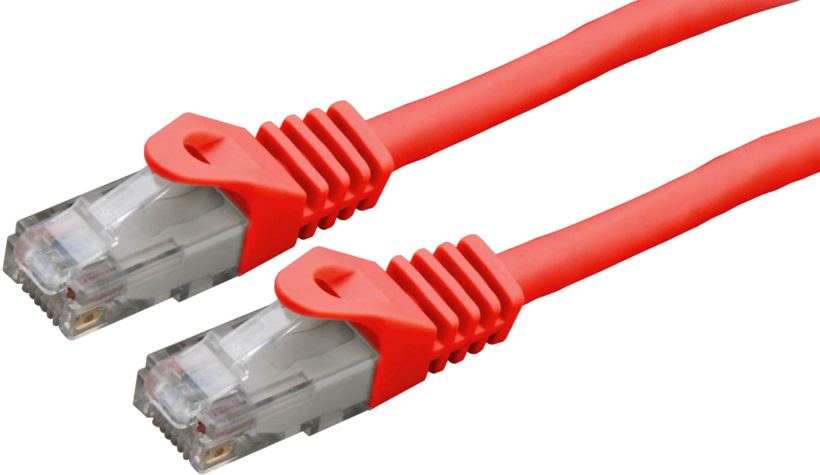 Patch Cable RJ45 U/UTP Cat6 3m Red