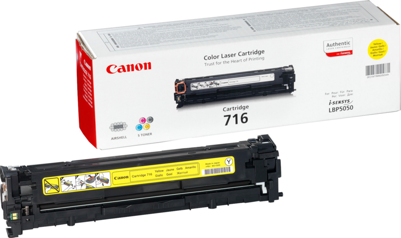 Canon 716 toner, geel