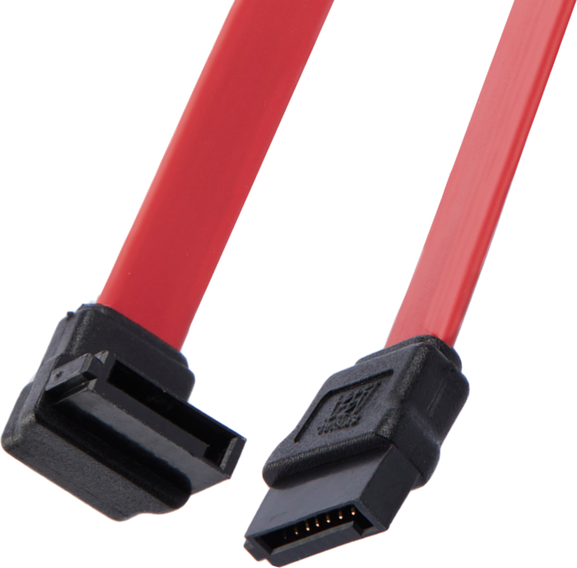Cable SATA/f - SATA/f 90° Left 0.15m