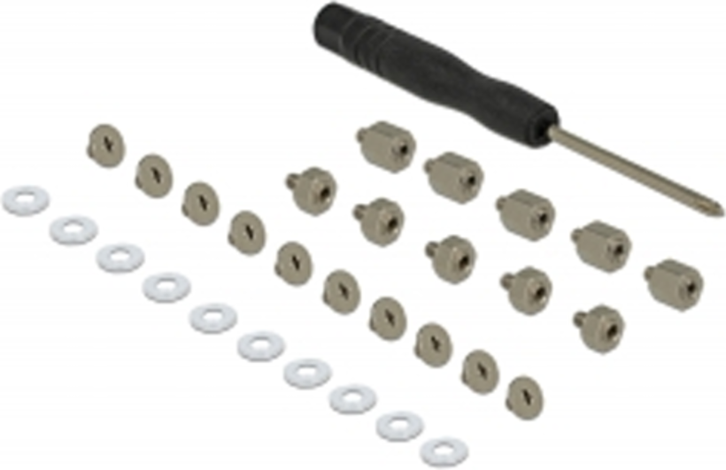 Set fissaggio Delock p. moduli SSD M.2