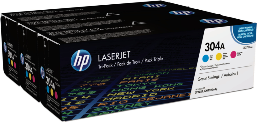 HP 304A Toner Multipack