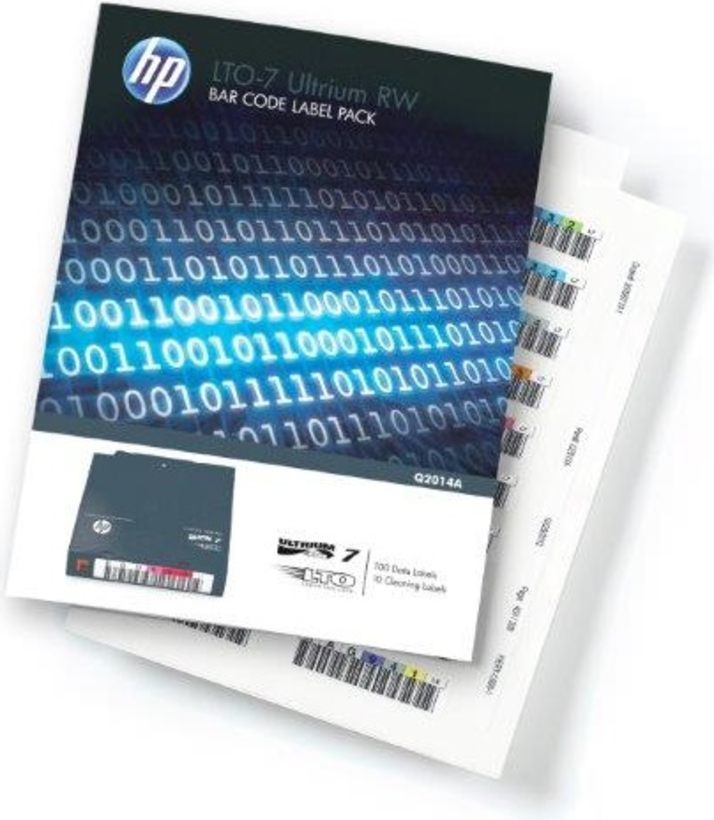 HP Ultrium 7 Barcode Label-Pack (100+10)
