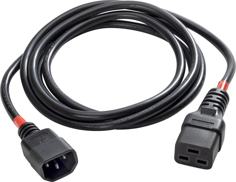 Netzkabel IEC320-C14 to C19, 10/16A