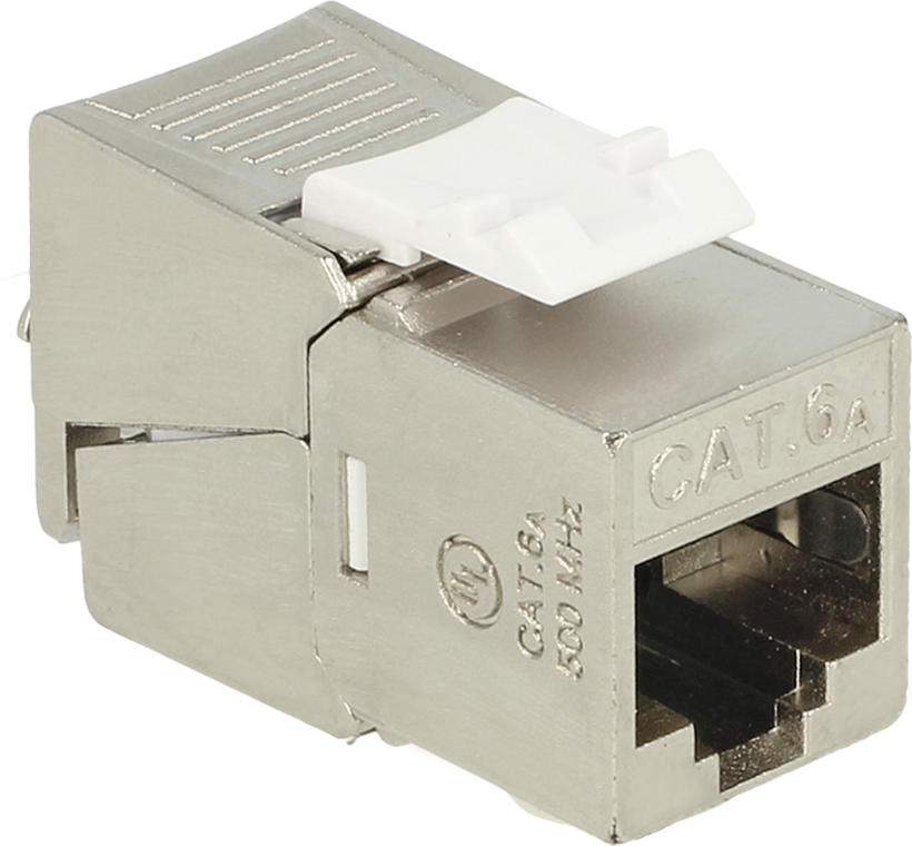 Keystone Jack 1x RJ45 STP Cat6a