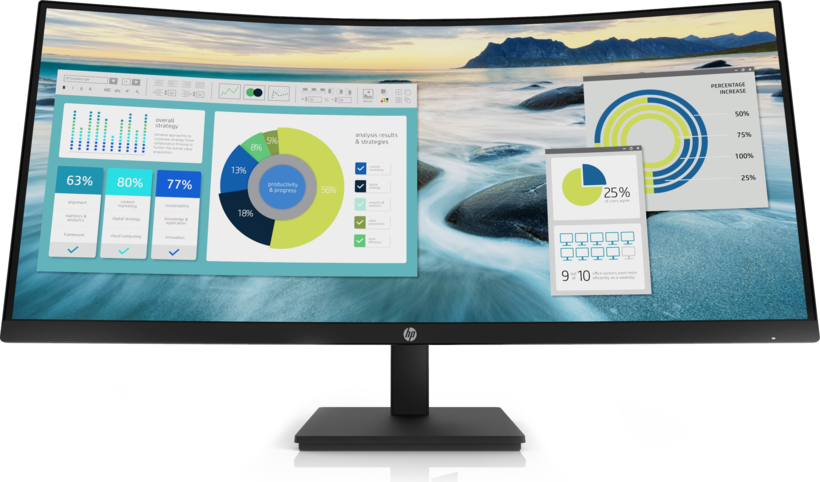 HP P34hc G4 Curved Monitor