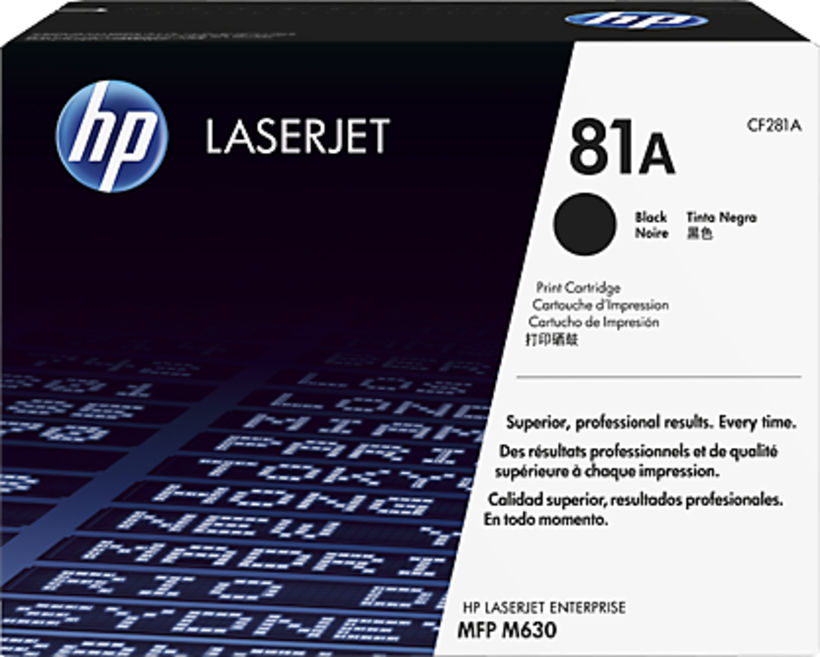 Toner HP 81A, czarny