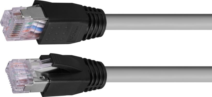 Patch Cable RJ45 U/FTP Cat6a 70 m Grey