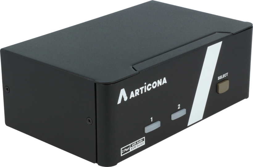 ARTICONA DP DualHead 2-portos KVM-switch