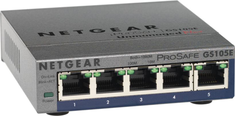 NETGEAR ProSAFE Plus GS105E Switch