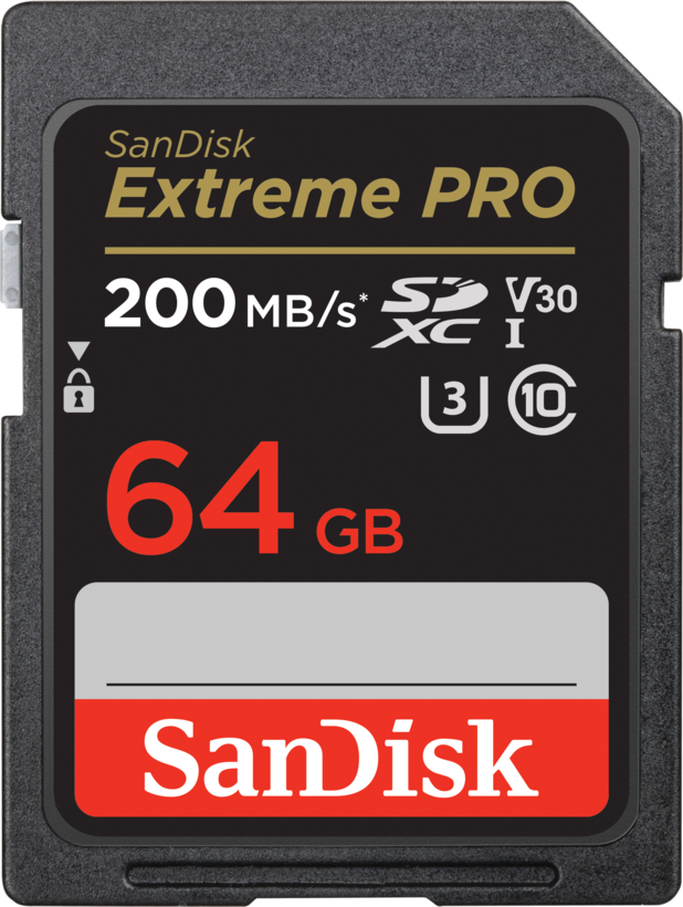 Carte SDXC 64 Go SanDisk Extreme PRO