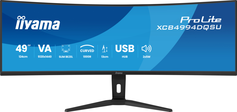 iiyama PL XCB4994DQSU-B1 Curved Monitor