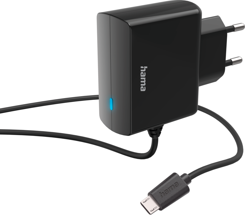 Chargeur USB micro B Hama