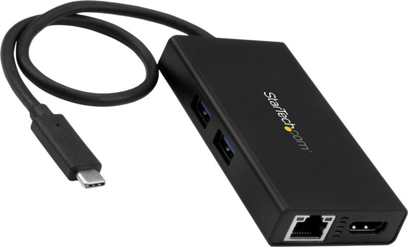Adapter USB 3.0 Type-C/m-HDMI/f