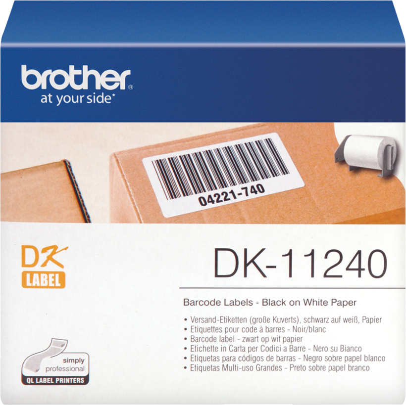 Brother 102x51mm Shipping Labels White