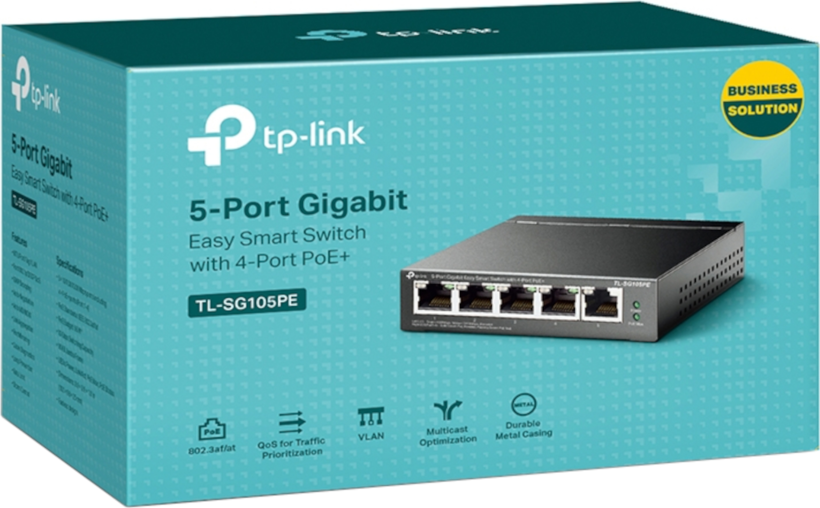Prepínač TP-LINK TL-SG105PE PoE