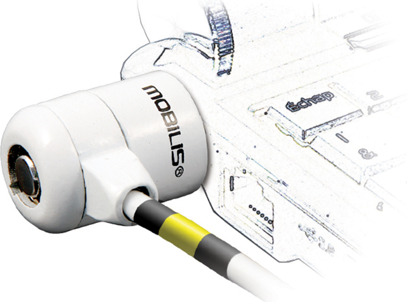 Câble Mobilis Corporate Key, blanc