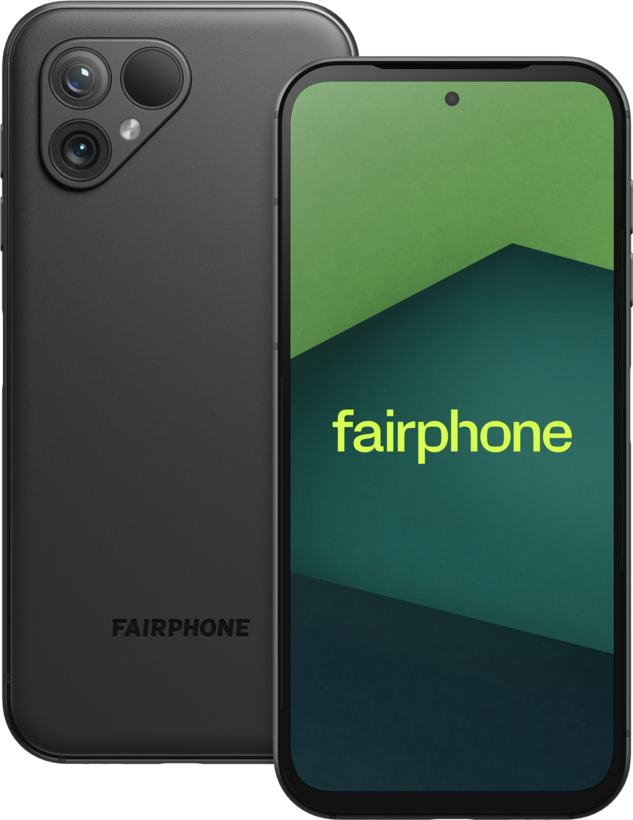 Fairphone 5 256 GB Smartphone schwarz