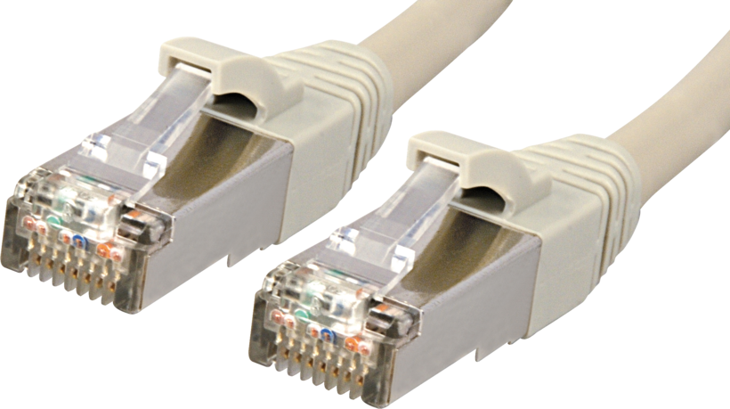 Patch Cable RJ45 S/FTP Cat6 15m Grey