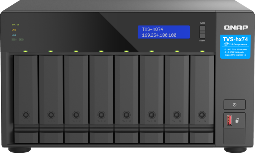 NAS QNAP TVS-h874 32 GB 8 bahías