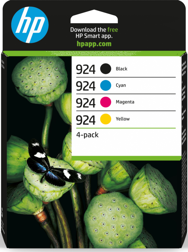 HP 924 CMYK Tinte Multipack