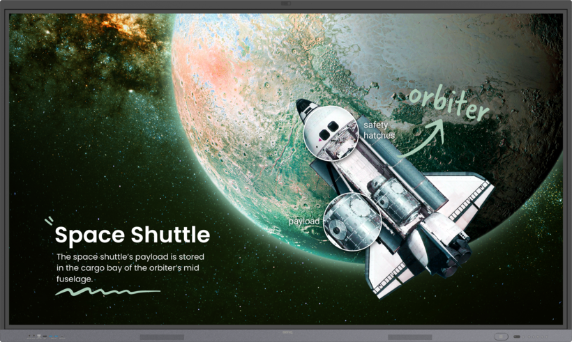 BenQ RE9804FV Touch Display