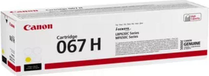 Canon 067H Toner Yellow