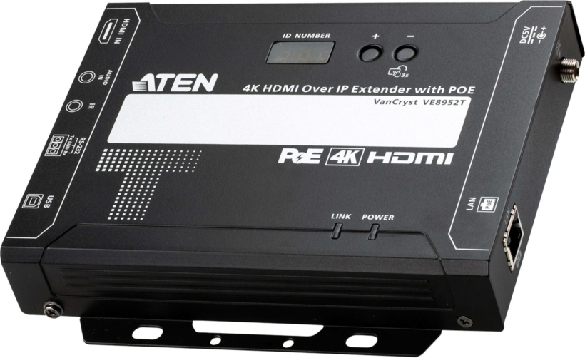 ATEN HDMI IP+Cat5e Transmit. 100m 4K PoE
