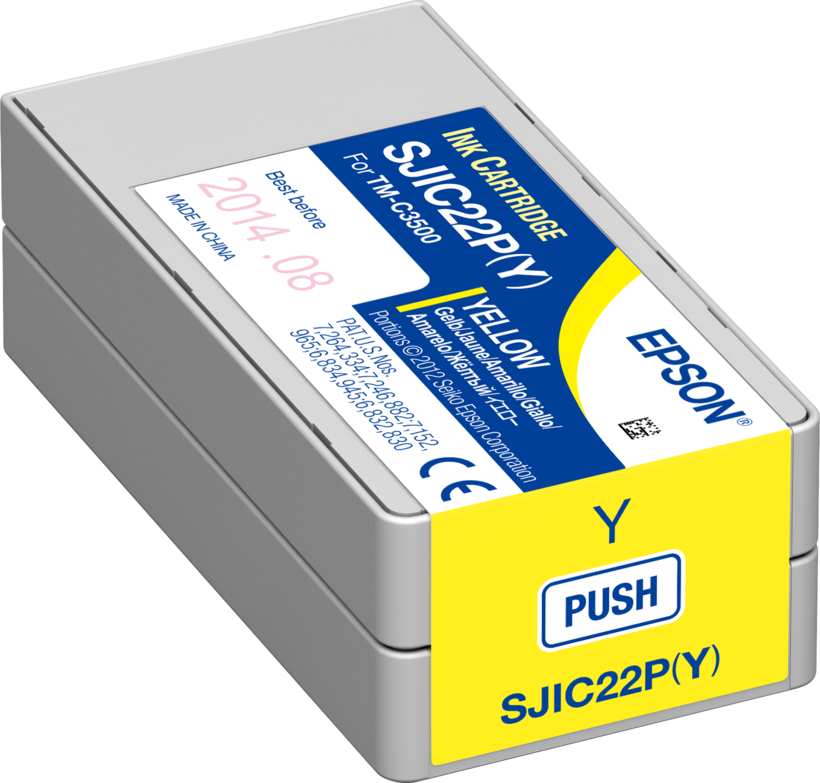 Epson SJIC22P(Y) Tinte gelb