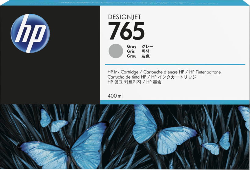 HP 765 Ink 400ml Grey