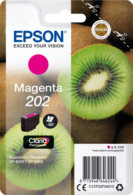 Epson 202 Claria Tinte magenta