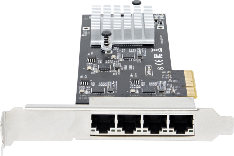 Placa de rede StarTech 4-P 2,5 Gbit PCIe