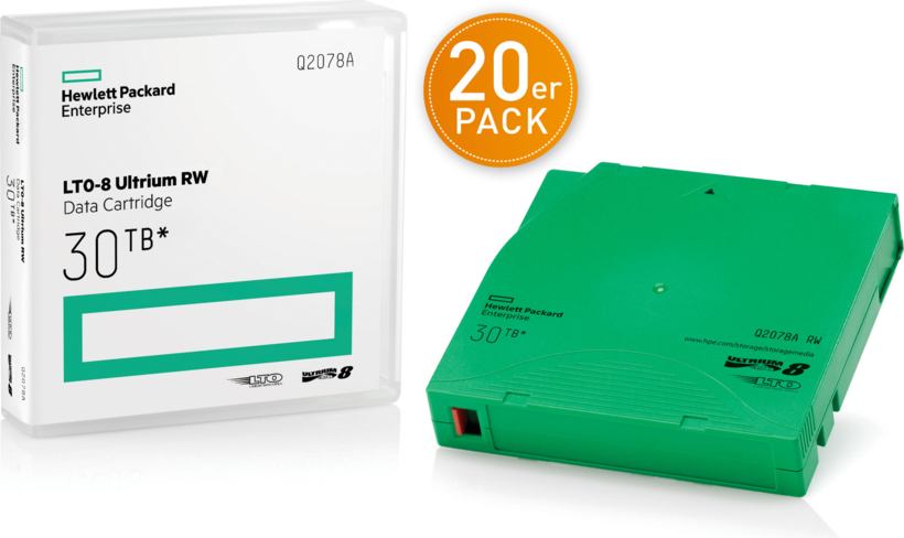 HPE LTO-8 Ultrium Tape 20 St