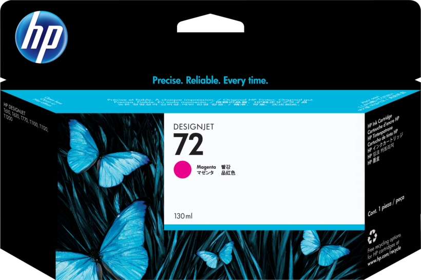 Encre HP 72 130 ml, magenta