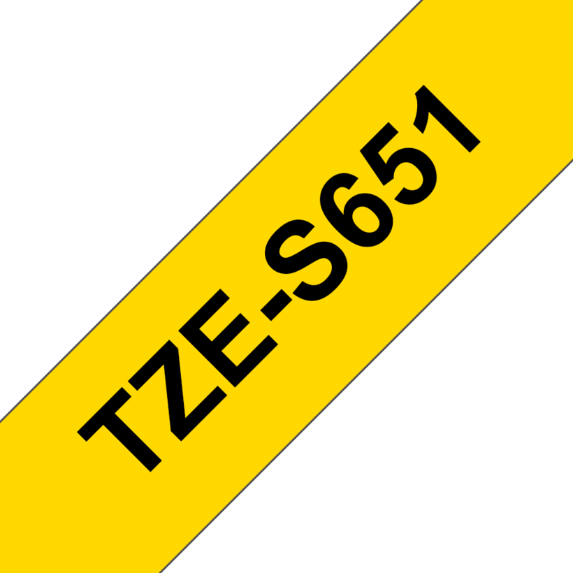 Brother TZe-S651 24mmx8m Label Tape