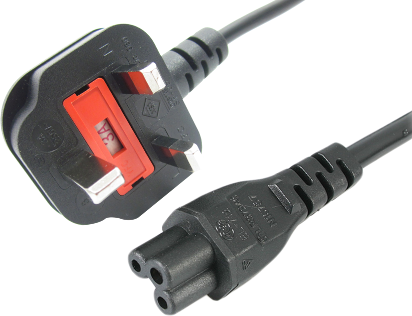 Power Cable Local/m - C5 2m Black