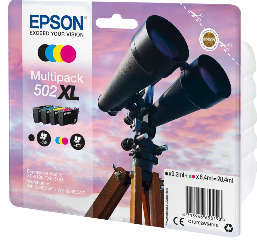 Epson 502 XL Ink Multipack