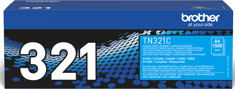 Brother TN-321C toner, ciánkék